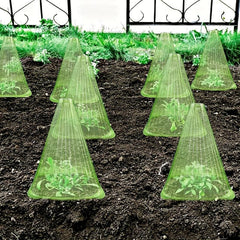 10 Packs Garden Cloches- Plant Covers Protects Plants from Birds and Frost