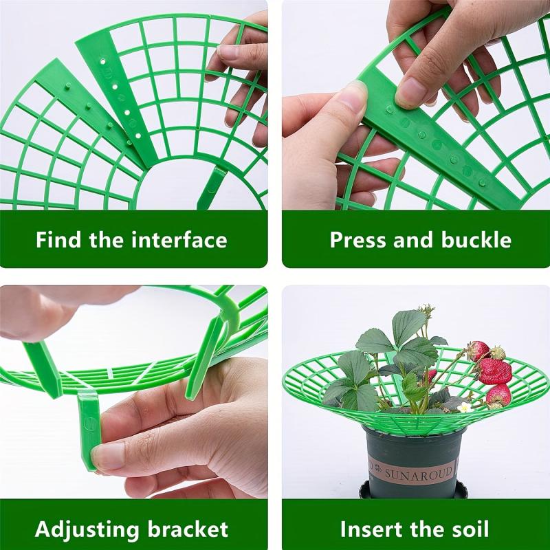 Strawberry Plant Supports Stand with 3 Legs