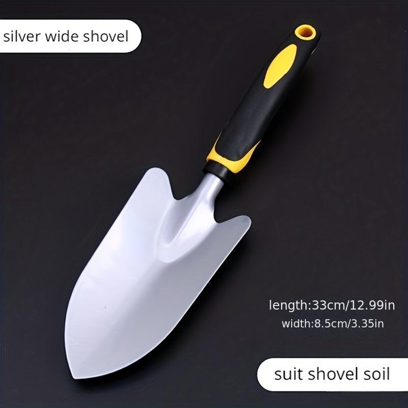 1pc Garden Trowel Hand Shovel 2 Piece Cast Aluminum Heavy Duty