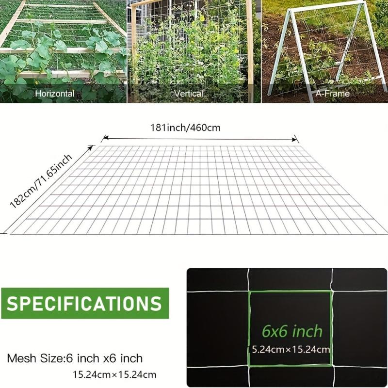 Heavy Duty Trellis Netting Mesh for Climbing Plants
