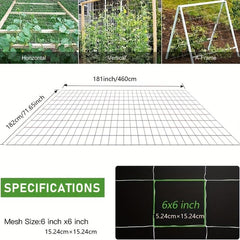 Heavy Duty Trellis Netting Mesh for Climbing Plants