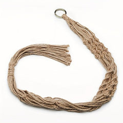Boho Hemp Rope Plant Hanger
