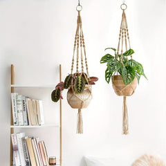 Boho Hemp Rope Plant Hanger