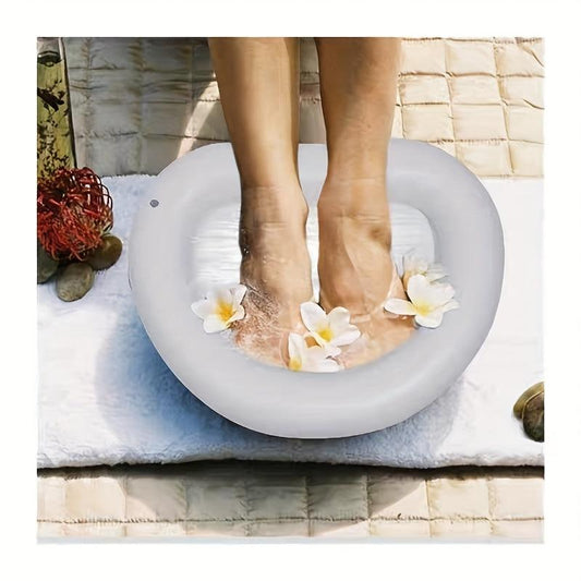 Inflatable Foot Wash Basin for Home Spa
