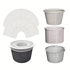 Pool Skimmer Socks Ultra Fine Mesh Filter Net - for Baskets