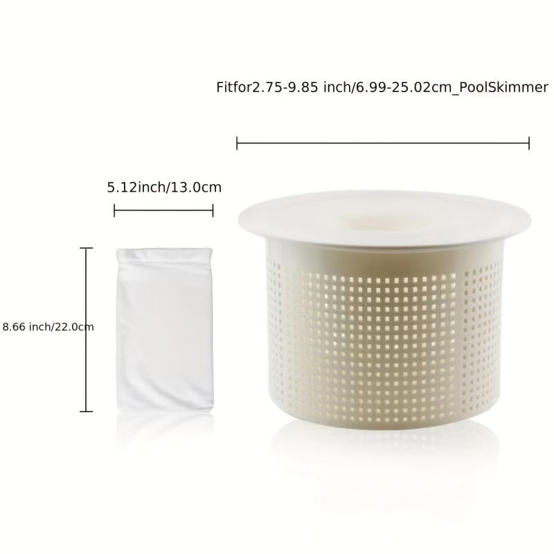 Pool Skimmer Socks Ultra Fine Mesh Filter Net - for Baskets