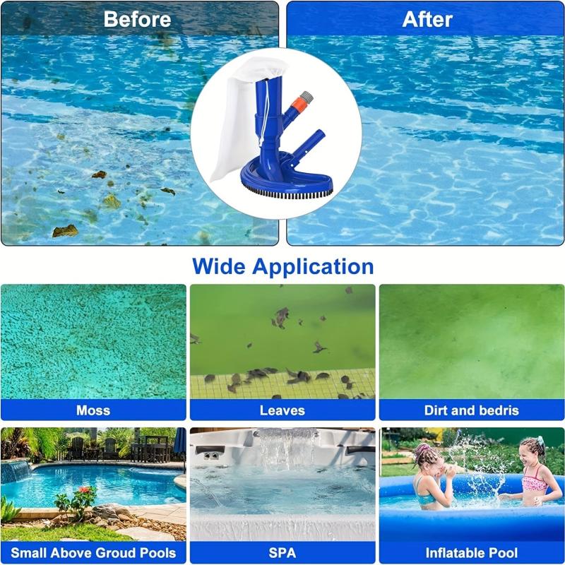 Mini Jet Vacuum Pool Cleaner Handheld Portable Pool Vacuum
