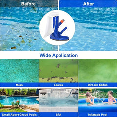 Mini Jet Vacuum Pool Cleaner Handheld Portable Pool Vacuum