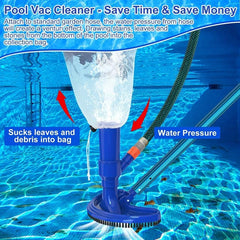 Mini Jet Vacuum Pool Cleaner Handheld Portable Pool Vacuum