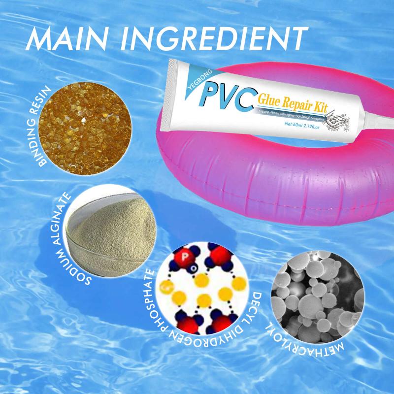 3pcs Pool Repair Kit Transparent Bonding Repair Subsidy