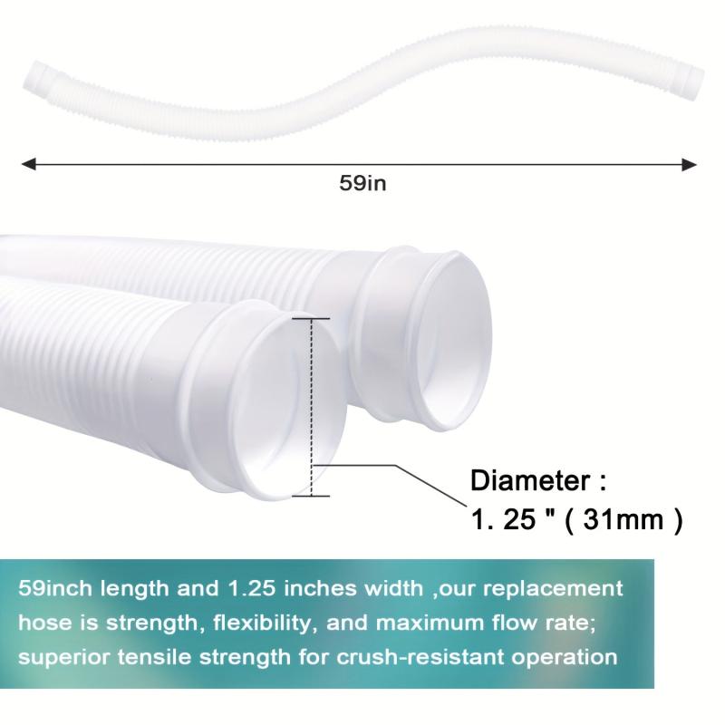 Replacement Swimming Pool Hose - 150 X 3.2 cm