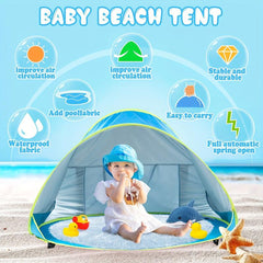 Baby Beach Tent Portable Shade Pool UV Protection Sun Shelter