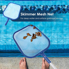 Pool Net for Cleaning - Skimmer Net Swimming Pool Cleaning Leaf Skimmer