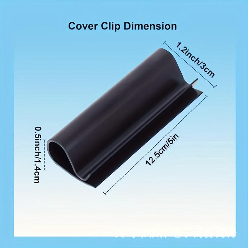 24pcs Pool Cover Clips - Securing Winter Cover Clip - Above Ground Cover Clips