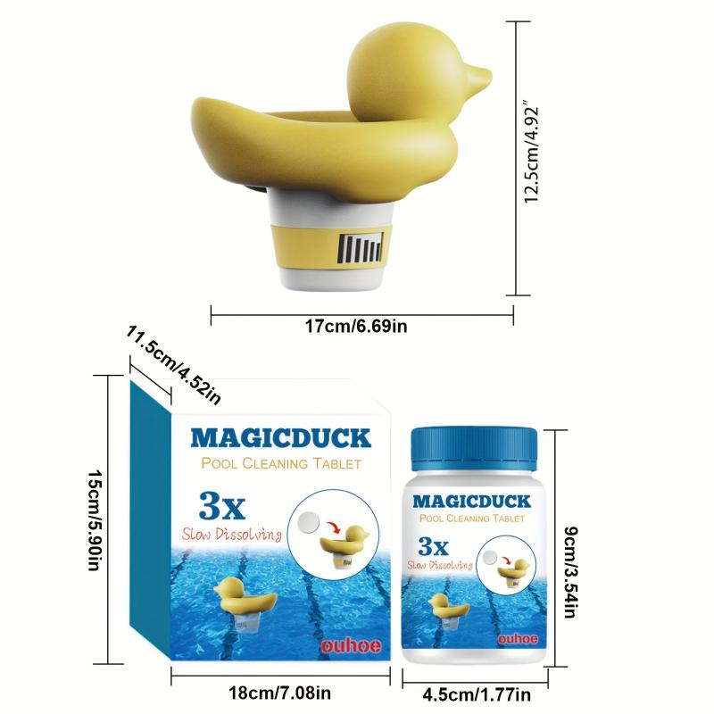 200g Pool Cleaning Tablets Set - Chlorine Disinfecting Effervescent Foam