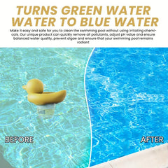 200g Pool Cleaning Tablets Set - Chlorine Disinfecting Effervescent Foam