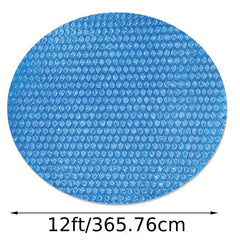 Solar Pool Cover 10ft Round Heat Retaining Blanket In/above Ground Pools