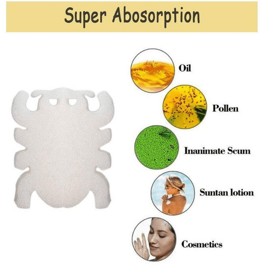 6pcs Absorbent Sponge for Pool and Spa, High Efficiency Filter Sponge for Pools