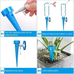 12pcs Self Watering Spike Set Automate Your Garden's Irrigation