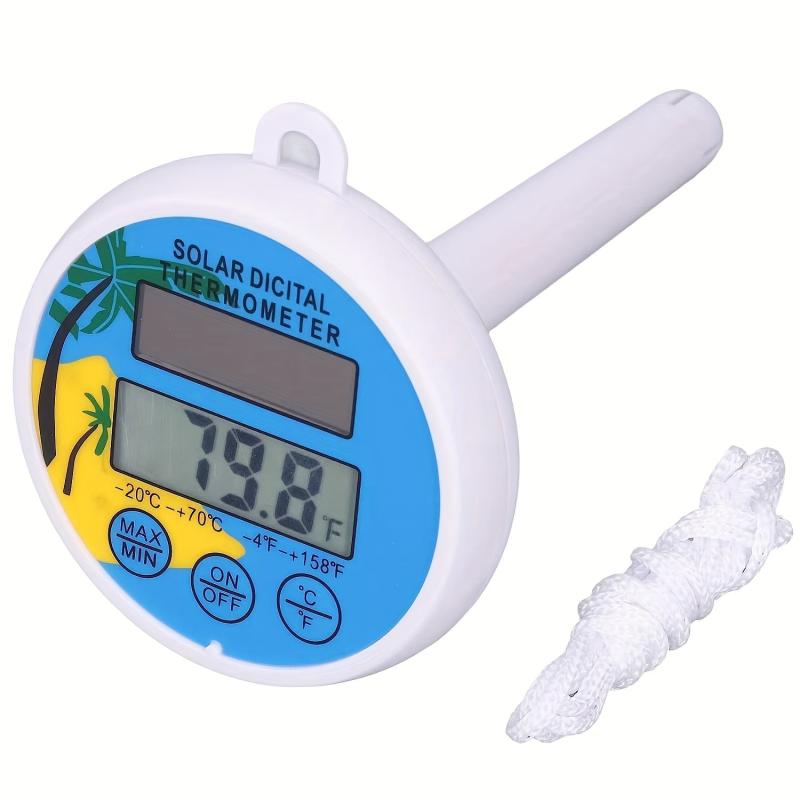 Floating Pool Thermometer Solar Powered Digital Easy Read