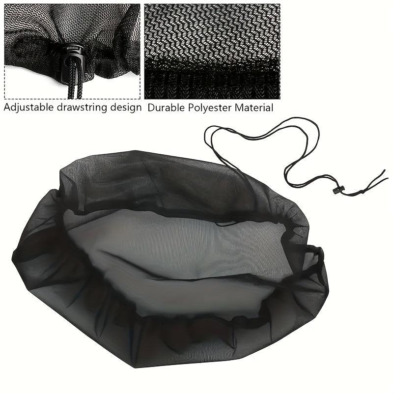 1pc Garden Bucket Mesh Cover Anti Drop Leaf Filter Mesh