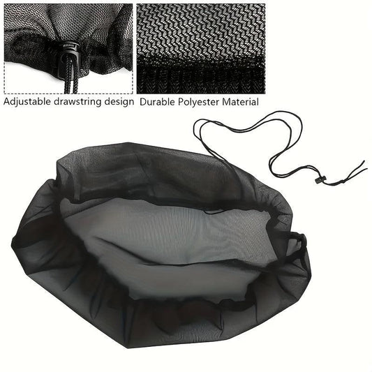 1pc Garden Bucket Mesh Cover Anti Drop Leaf Filter Mesh