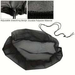 1pc Garden Bucket Mesh Cover Anti Drop Leaf Filter Mesh