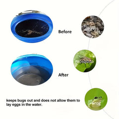 1pc Garden Bucket Mesh Cover Anti Drop Leaf Filter Mesh