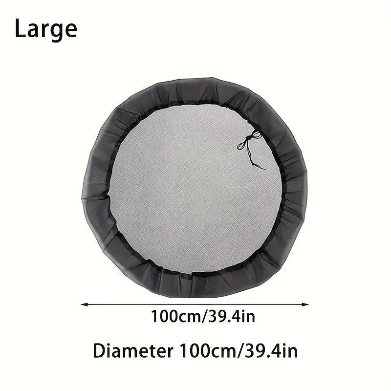 1pc Garden Bucket Mesh Cover Anti Drop Leaf Filter Mesh