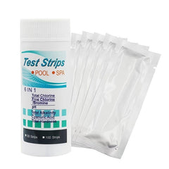50pcs 6 Way Spa Test Strips For Hot Tub