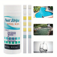 50pcs 6 Way Spa Test Strips For Hot Tub
