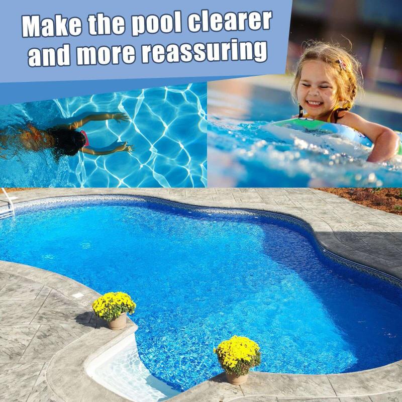 3pcs Pool Effervescent Tablets Hot Springs Massage Algae Remover