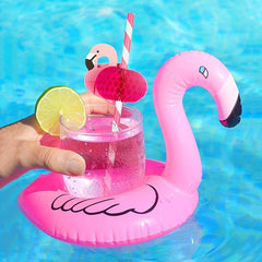 Cartoon Inflatable Coaster Party Pool Floating Holder Bath Toy