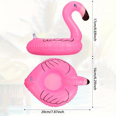 Cartoon Inflatable Coaster Party Pool Floating Holder Bath Toy
