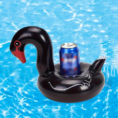 Cartoon Inflatable Coaster Party Pool Floating Holder Bath Toy