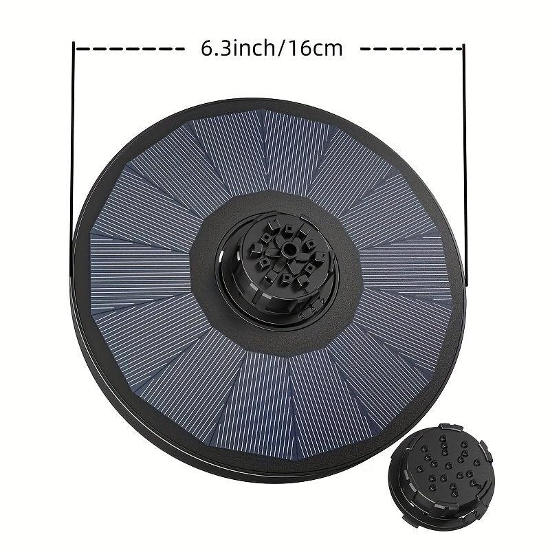 Solar Fountain Upgraded 4 in 1 Nozzle 2.2W Solar Powered Fountain Pump