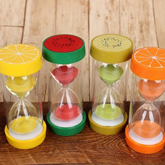 30 Min Fruit Shaped Hourglass Timer, Safe & Durable Home Accessory