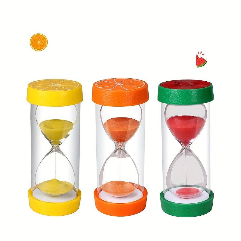 30 Min Fruit Shaped Hourglass Timer, Safe & Durable Home Accessory