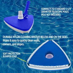 Heavy Duty Pool Stain Absorbing Head with Rotating Head