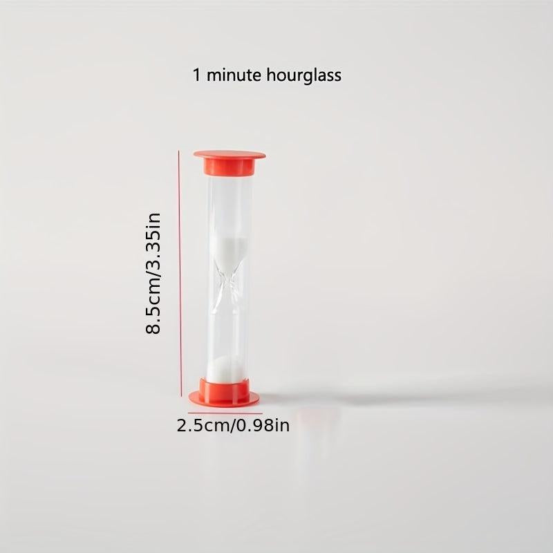 Cartoon Hourglass Timer 1-2 Minutes Anti-fall Learning Creative Ornaments