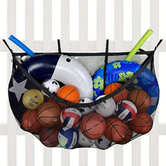 Pool Float Organizer Storage Bag, Functional Pool Storage for Floats Balls Infla