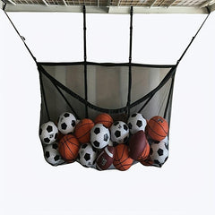 Pool Float Organizer Storage Bag, Functional Pool Storage for Floats Balls Infla