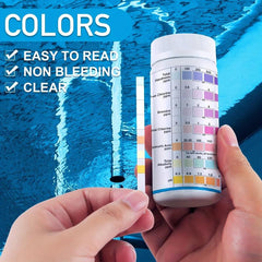 100pcs Pool & Spa Test Strips 7 Way Test Kit Accurate Hot Tub Test Strips