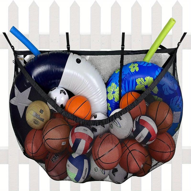 Pool Floating Organizer Storage Bag Outdoor Large Capacity Beach Storage Mesh