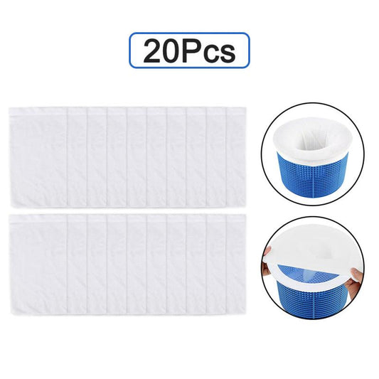 Skimmer Socks Swimming Pool Filter Sleeve Net Saver For Basket Skimmer