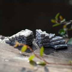 Mini Stone Steps Road Staircase Figurine Craft DIY Fairy Garden Accessories
