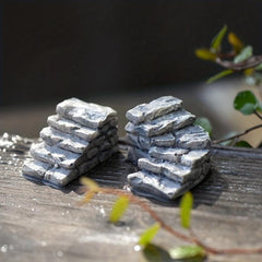 Mini Stone Steps Road Staircase Figurine Craft DIY Fairy Garden Accessories