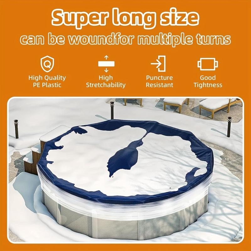 Winter Pool Cover Seal - Windproof Above Ground Pool Cover Saver