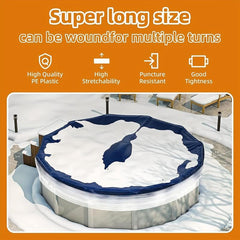 Winter Pool Cover Seal - Windproof Above Ground Pool Cover Saver