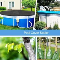 Winter Pool Cover Seal - Windproof Above Ground Pool Cover Saver